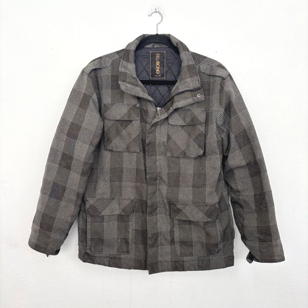 Billabong Men Gorpcore Heavy Utility Jacket Large Workware Outdoor Hiking
